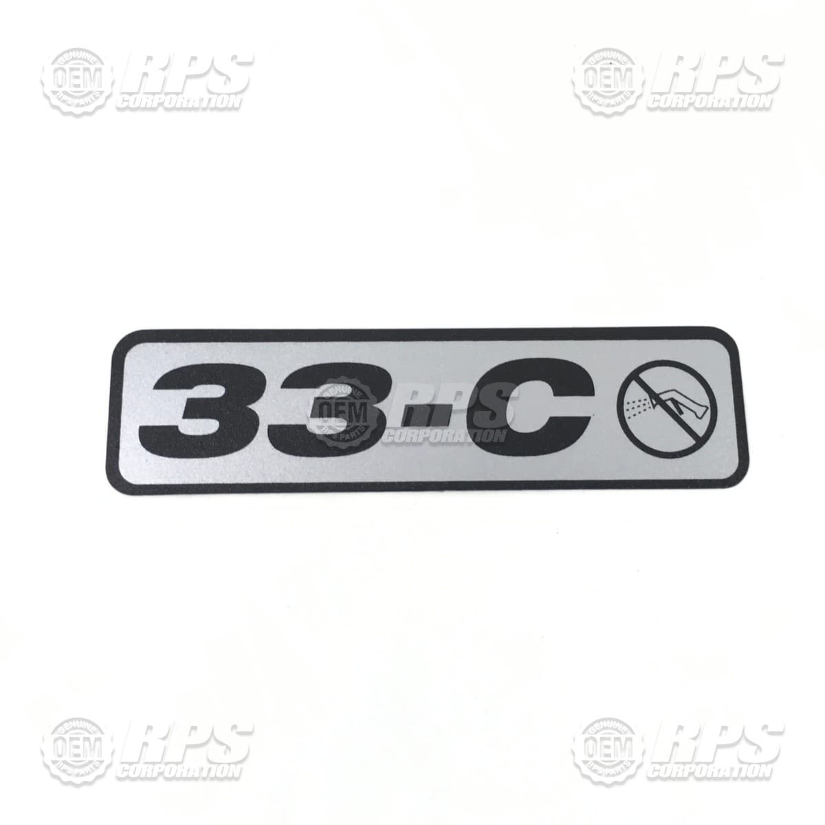 H-033C - Decal, 33-C