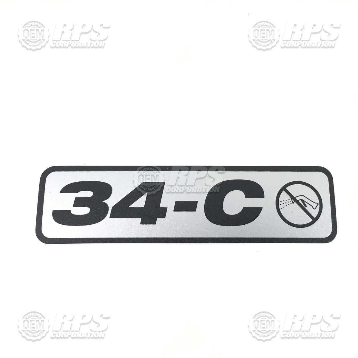 H-034C - Decal,34-C