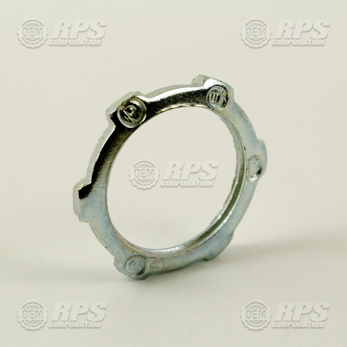 H-0700596 - Nut,Lock,3/4-14,NPT Zinc Plated Steel
