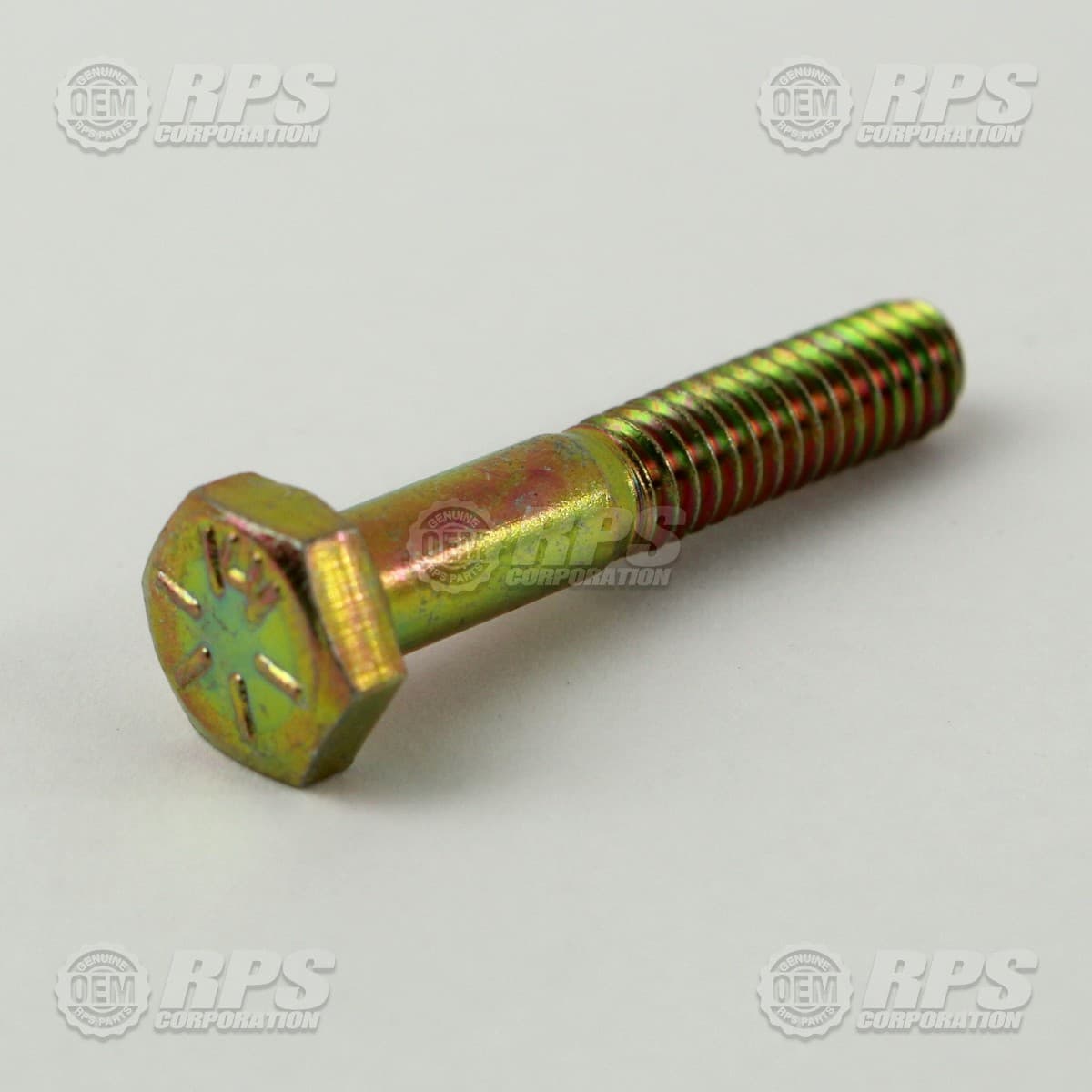 H-15009 - Screw,Hex Cap,1/4-20x1-1/2" Grade 8,Yellow Zinc