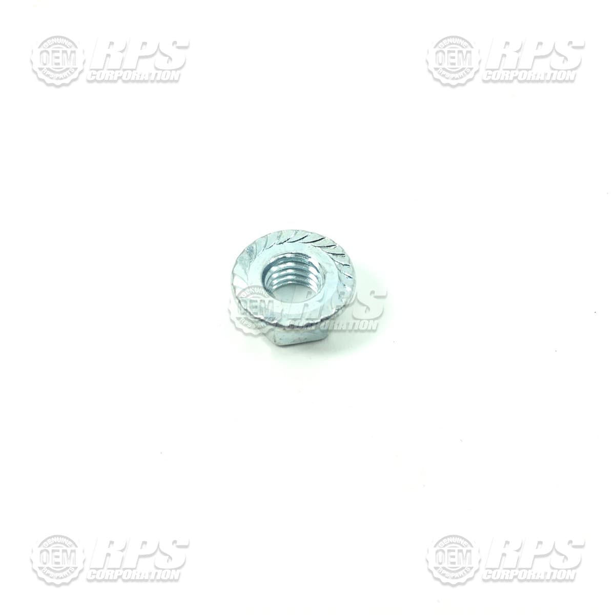 H-37341 - Nut, Serrated Flange, 3/8-16, Zinc