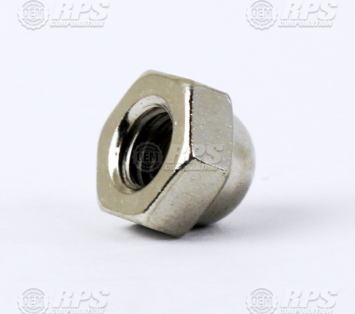 H-37710 - Nut,Acorn,3/8-16 Nickel Plated