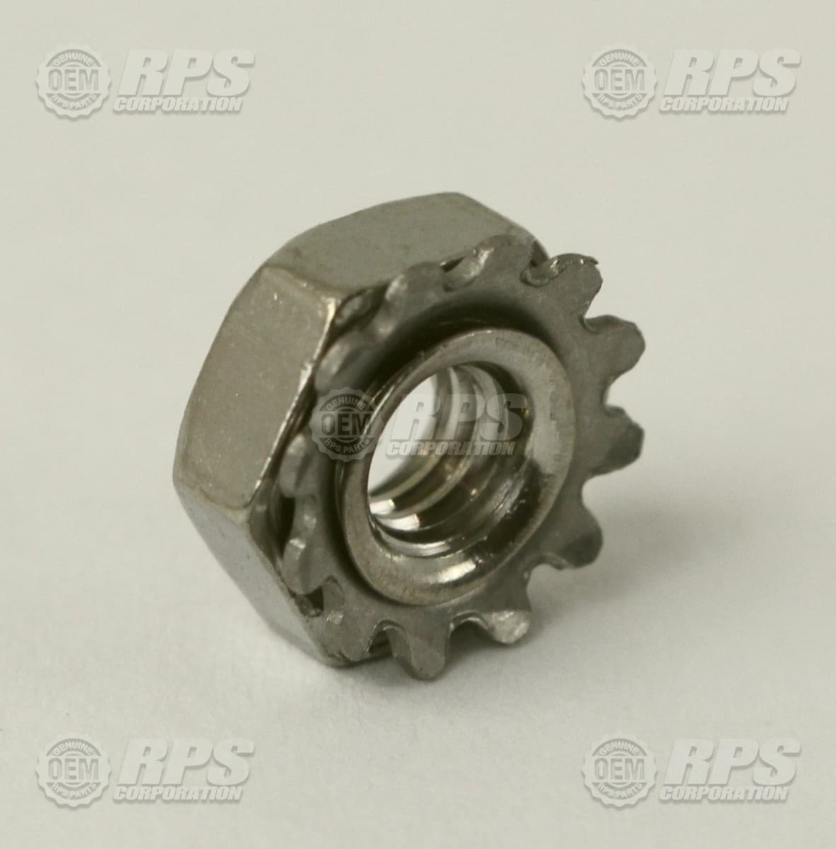 H-70922 - Nut,Keps,#8-32,Stainless w/External Tooth Lock Washer