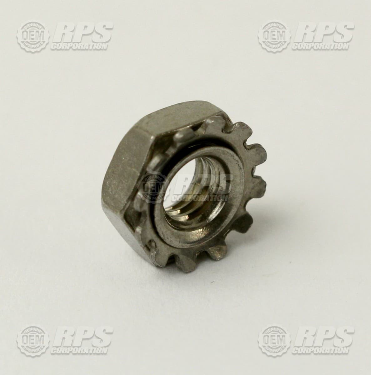 H-70923 - Nut,Keps,#10-32,Stainless w/External Tooth Lock Washer