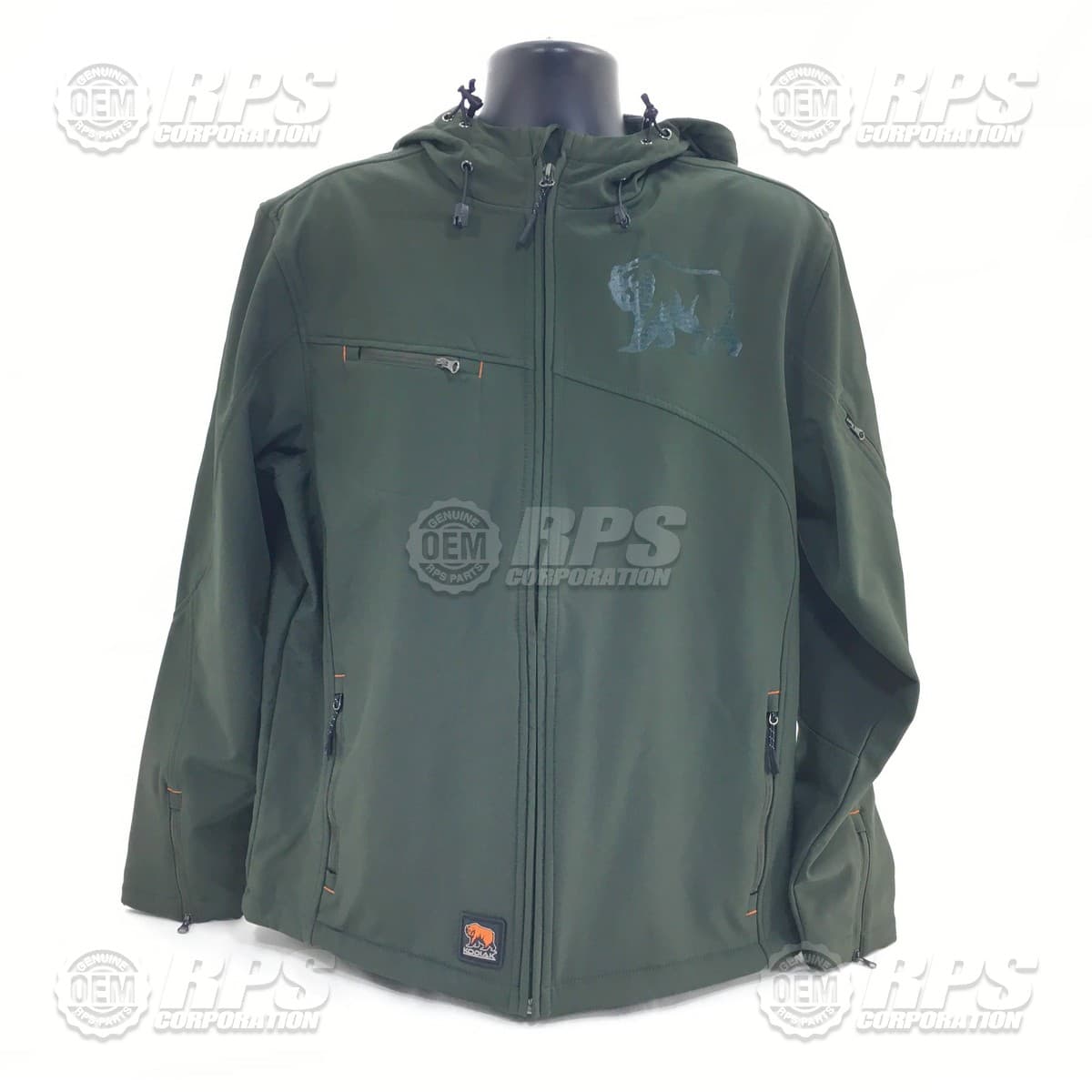 KO-JACKETOG-L - Kodiak Jacket, Olive Green, Large