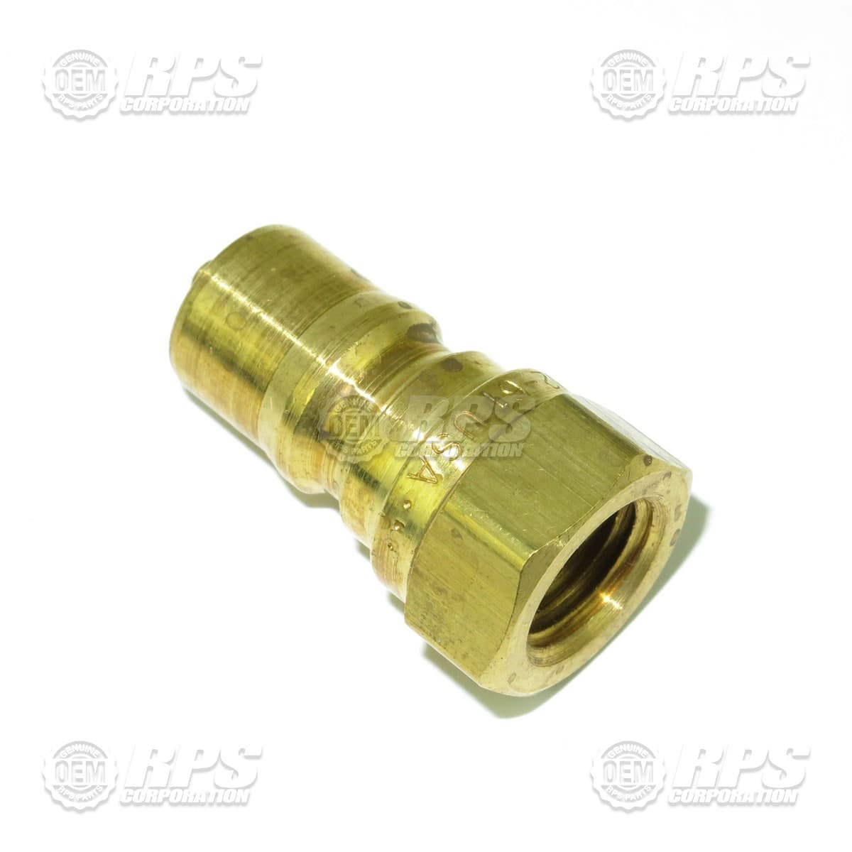 M-52495K61 - Disconnect, 1/4" plug X 1/4" FNPT ISO B-Hose,Brass