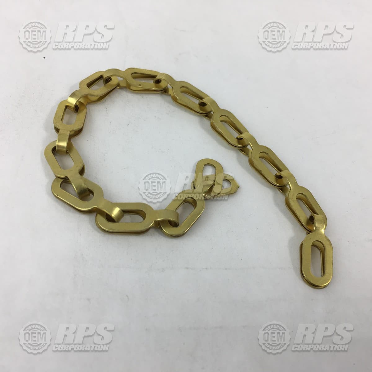 T-360824S0800 - Chain,Flat,8"L,Brass