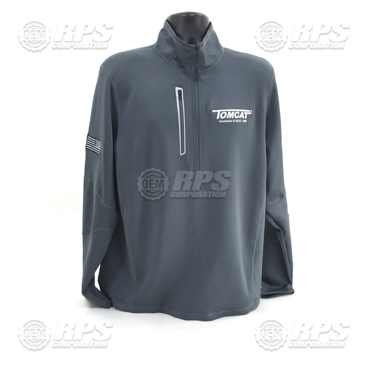 TC-PULLOVER-L - Tom Cat Pullover, 1/4 Zip, Large